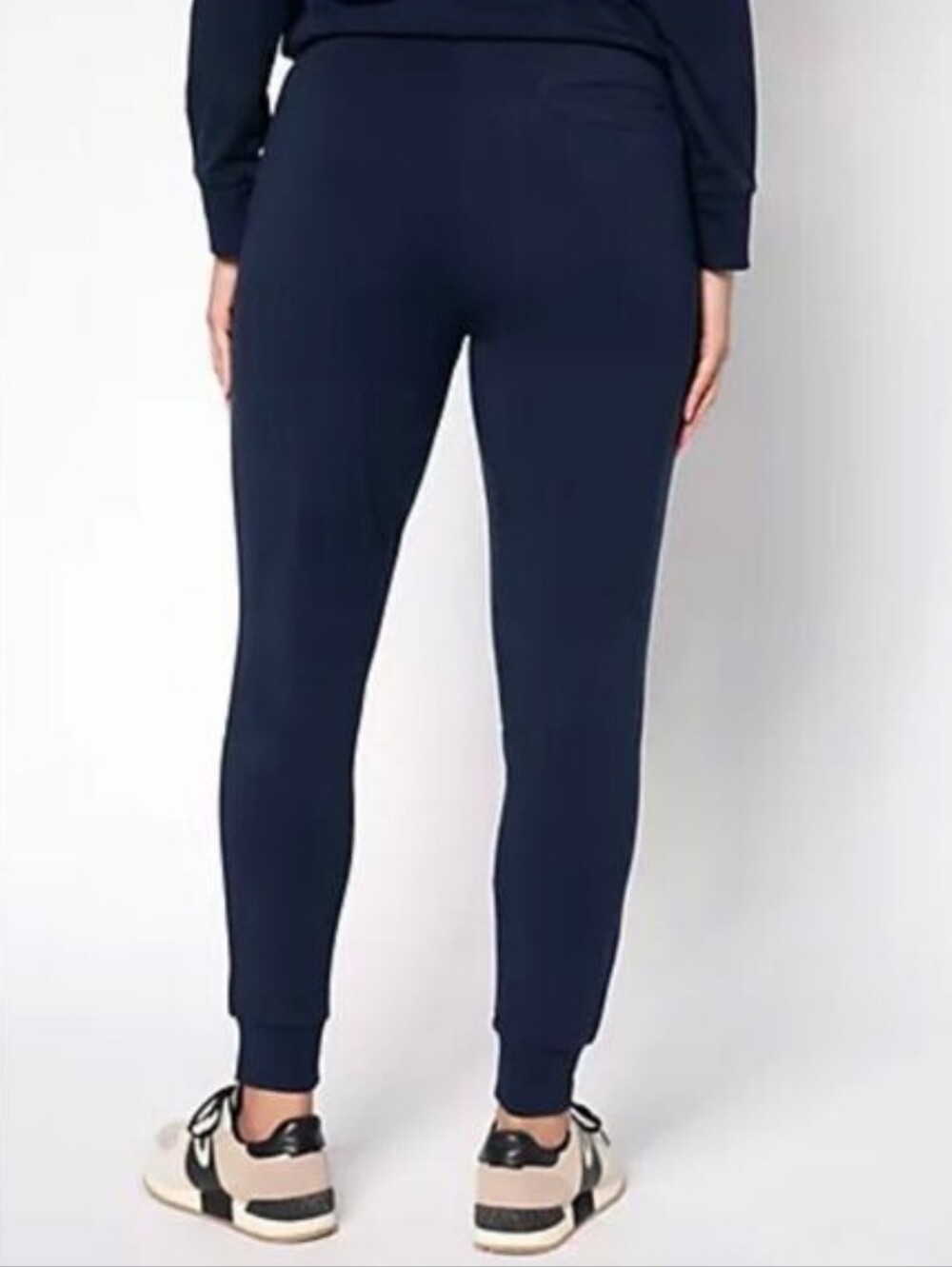 Cozy Earth Brushed Bamboo Ultra-Soft Jogger Pant Size Medium In Navy Blue - Picture 2 of 8